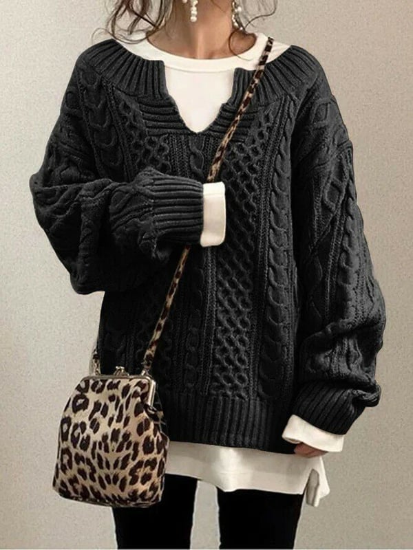 Chantal™ | Pull Oversize et Élégant