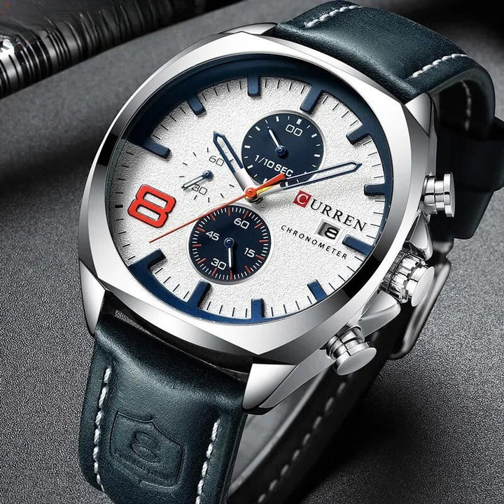 Montre militaire sportive chronographe étanche