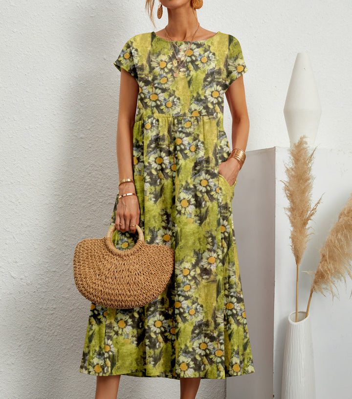Camille | Robe fleurie élégante