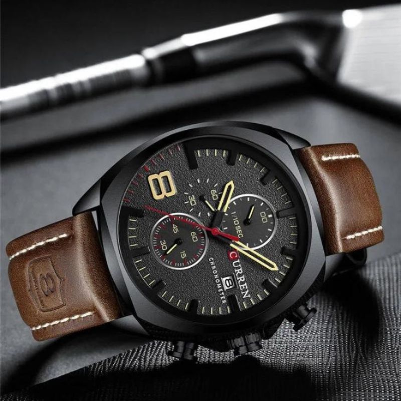 Montre militaire sportive chronographe étanche