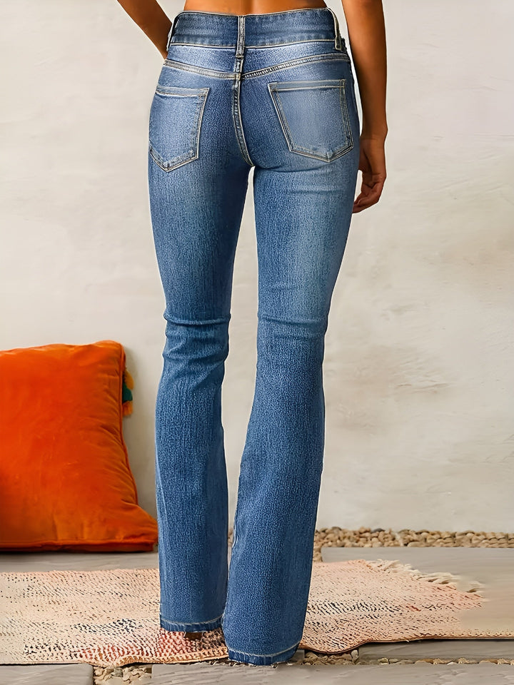 Jeans Évasés Taille Haute Terra
