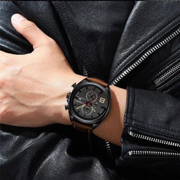 Montre militaire sportive chronographe étanche