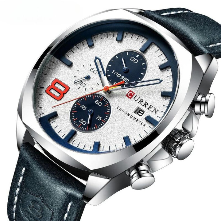 Montre militaire sportive chronographe étanche