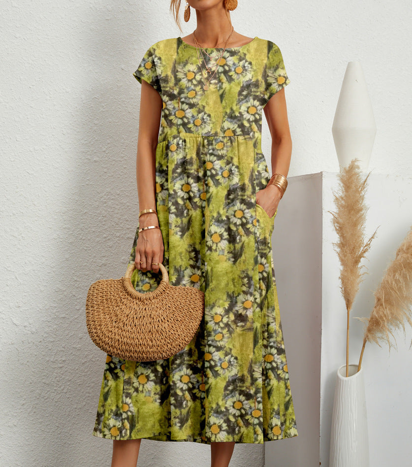 Camille | Robe fleurie élégante