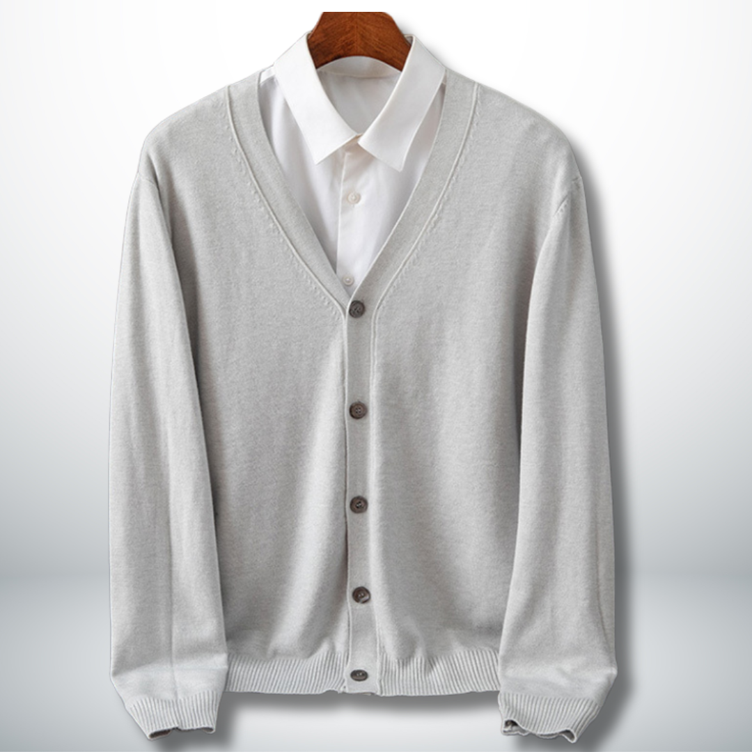 Thaddeus™ | Cardigan minimaliste et élégant pour homme