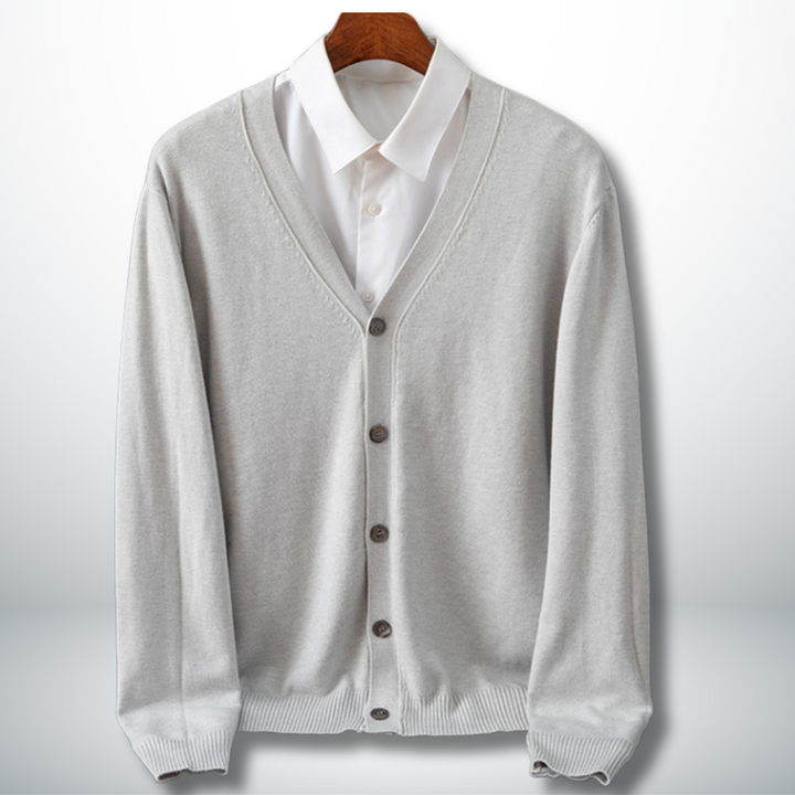 Thaddeus™ | Cardigan minimaliste et élégant pour homme