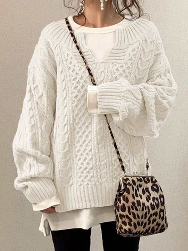 Chantal™ | Pull Oversize et Élégant