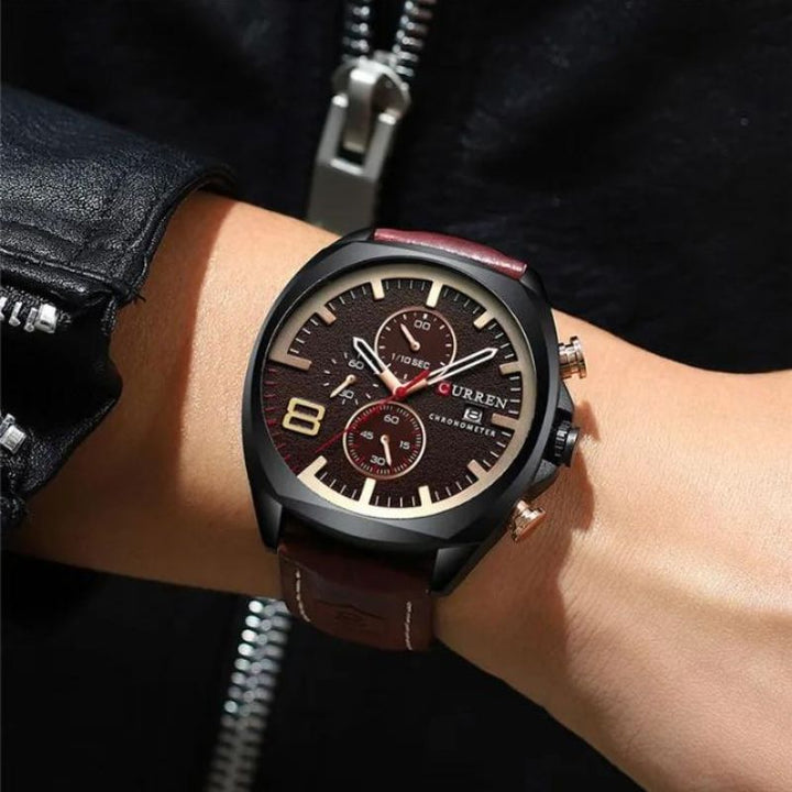 Montre militaire sportive chronographe étanche