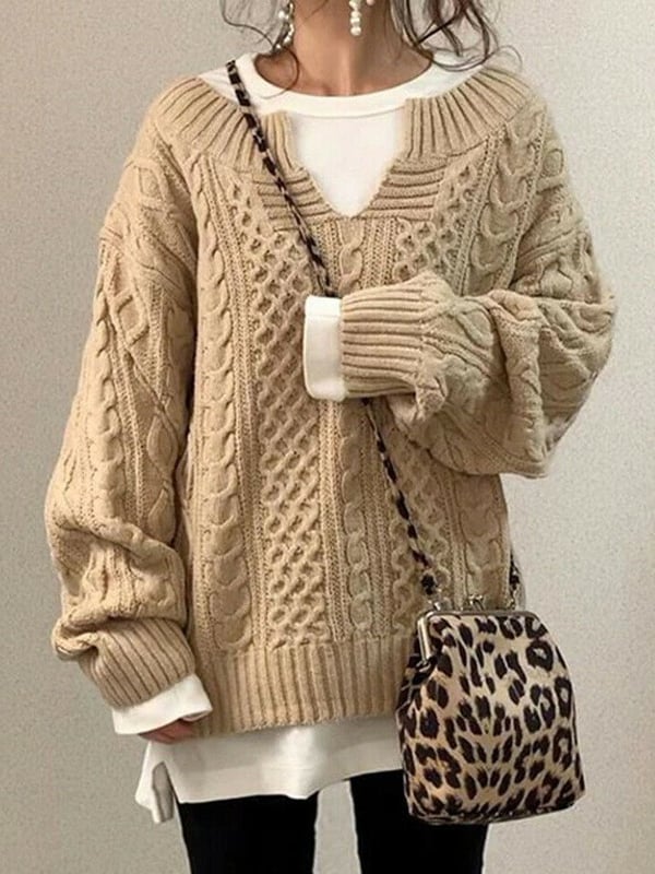 Chantal™ | Pull Oversize et Élégant