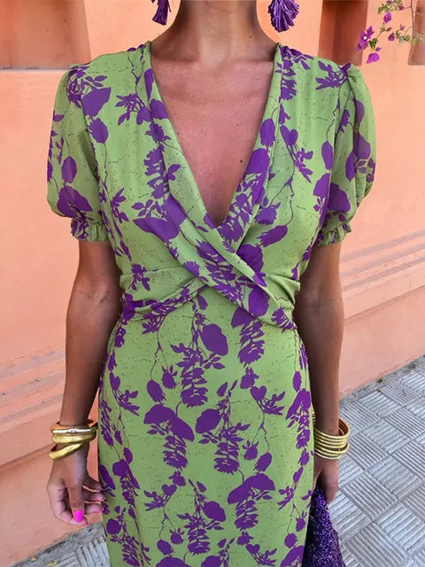 Delphine™ | Robe d'Été Sophistiquée