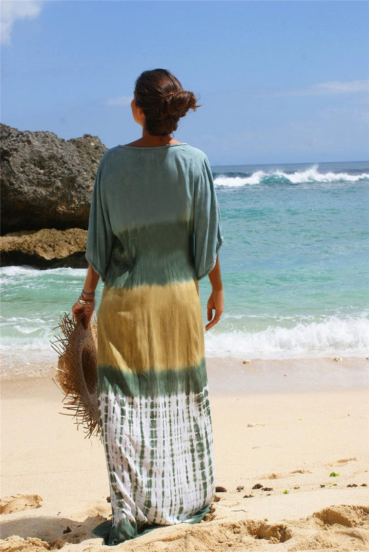 Isla - Robe de plage imprimée pour vacances en bikini
