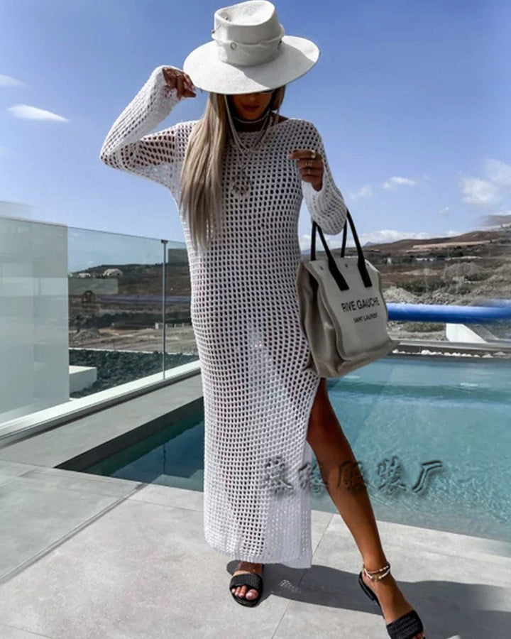 Rhea - Couverture de Bikini Creux Robe Longue