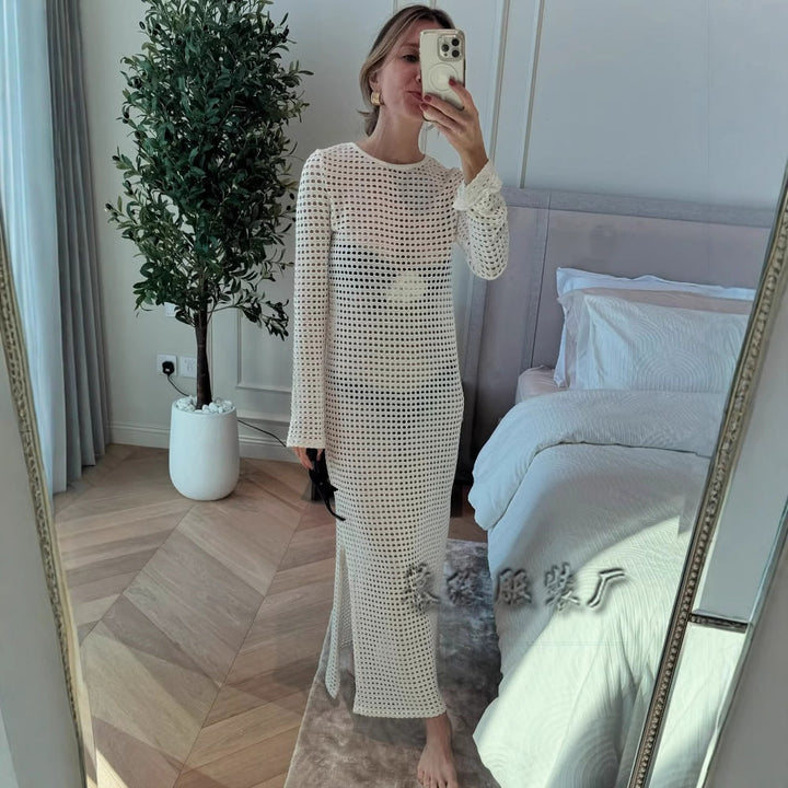 Rhea - Couverture de Bikini Creux Robe Longue