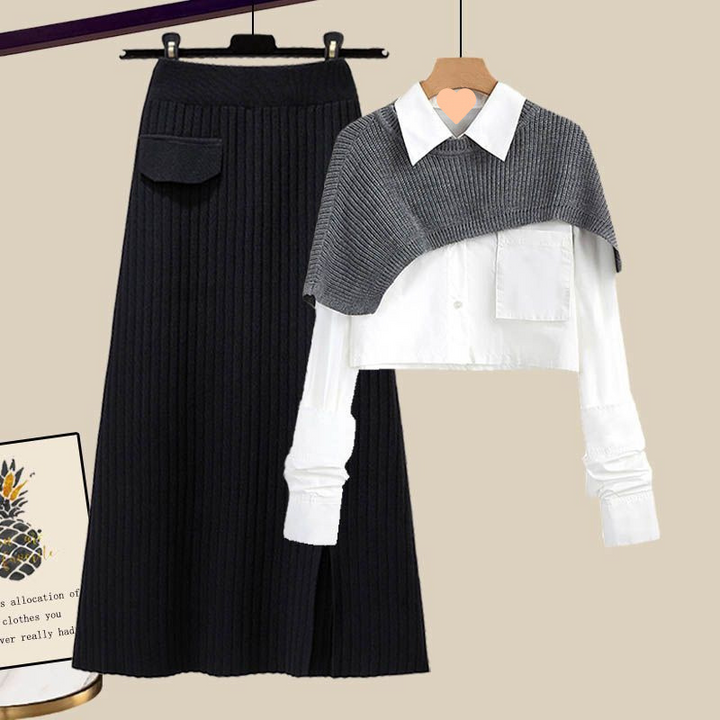 WILHELMINE™ | Ensemble de Costume Élégant 3 Pièces pour Femmes