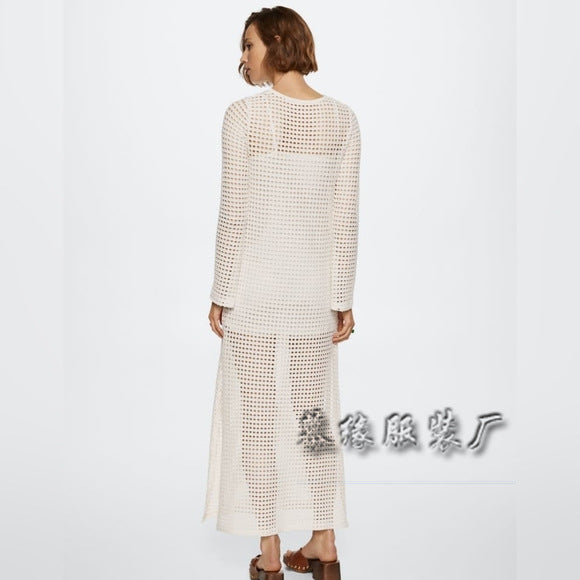 Rhea - Couverture de Bikini Creux Robe Longue