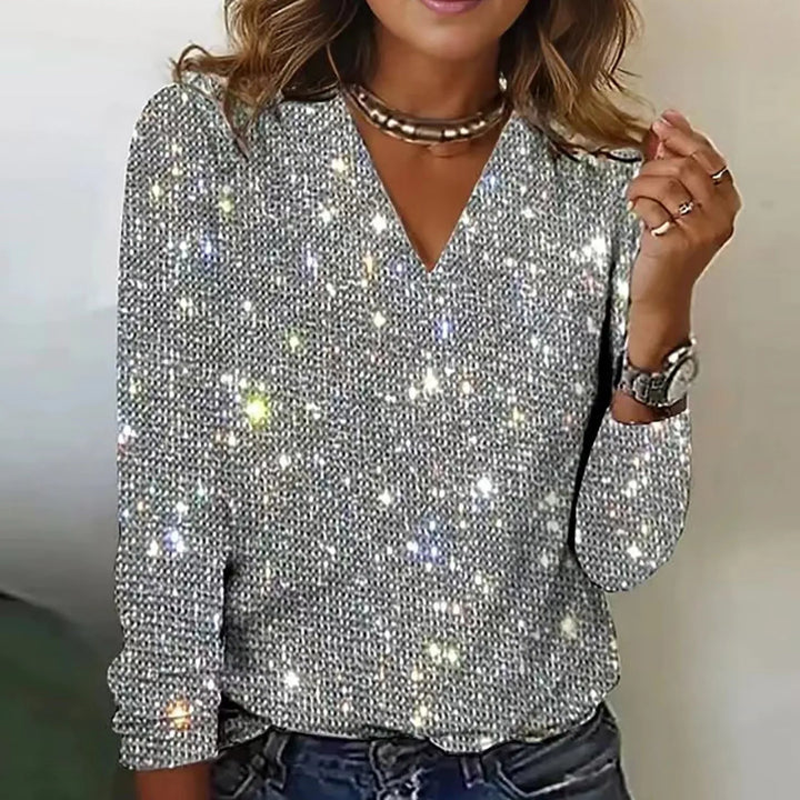 Monique | Haut à paillettes