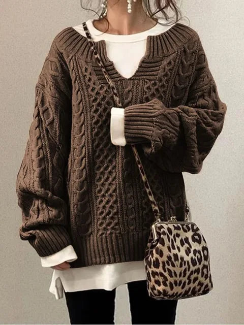 Chantal™ | Pull Oversize et Élégant