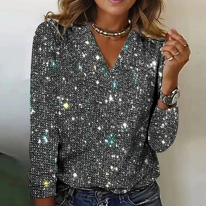 Monique | Haut à paillettes
