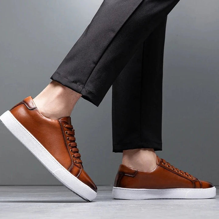 Franco™ - Baskets en cuir pour hommes