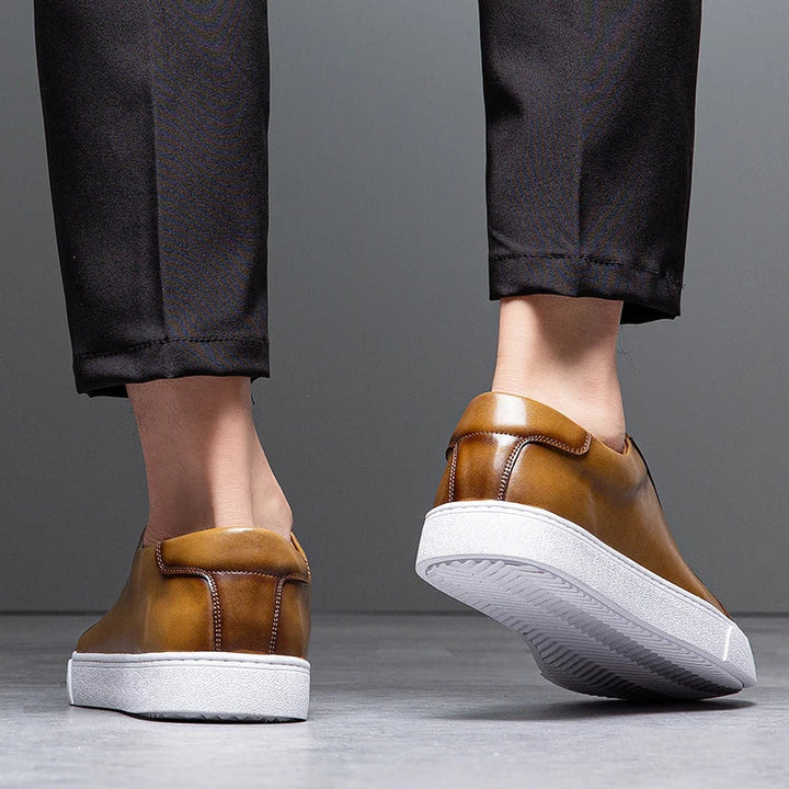 Franco™ - Baskets en cuir pour hommes