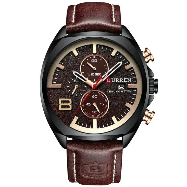 Montre militaire sportive chronographe étanche