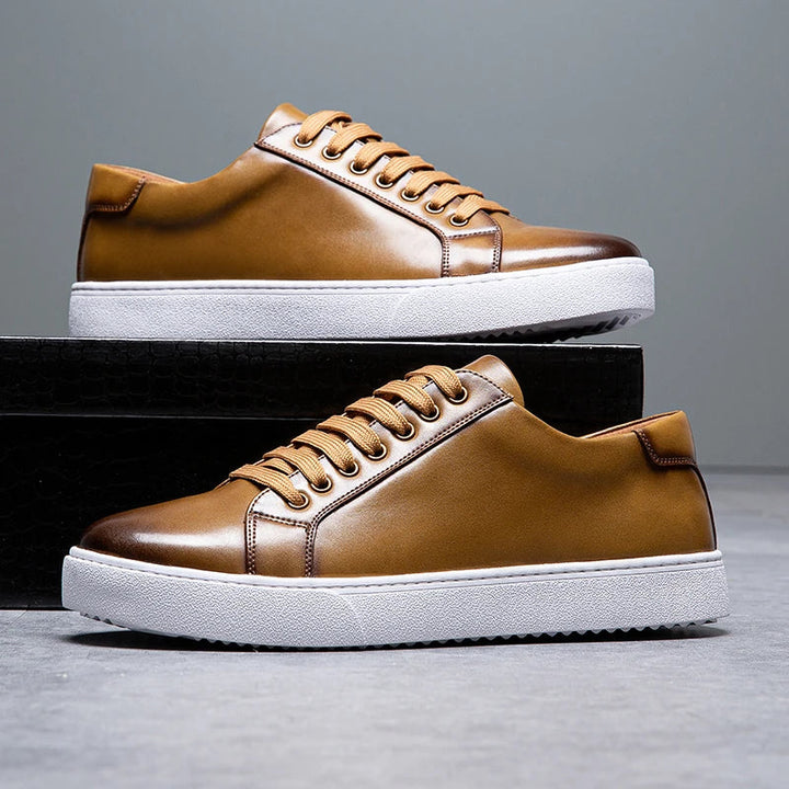 Franco™ - Baskets en cuir pour hommes