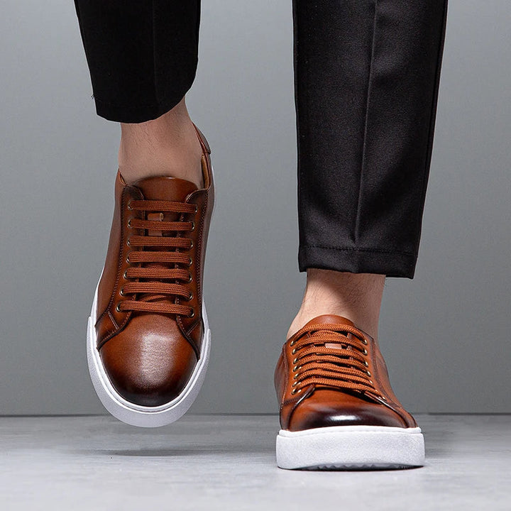 Franco™ - Baskets en cuir pour hommes