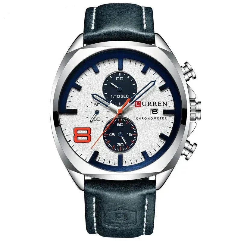 Montre militaire sportive chronographe étanche