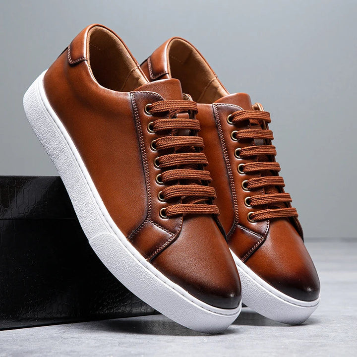 Franco™ - Baskets en cuir pour hommes
