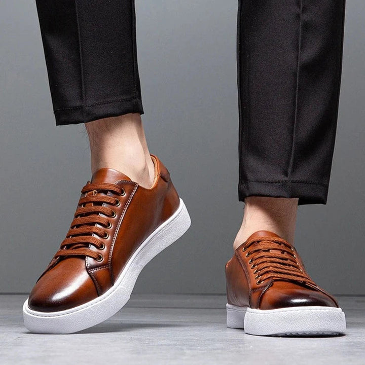 Franco™ - Baskets en cuir pour hommes