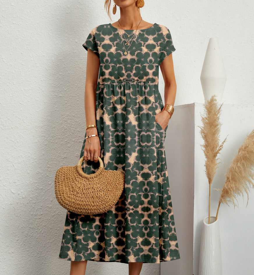 Camille | Robe fleurie élégante