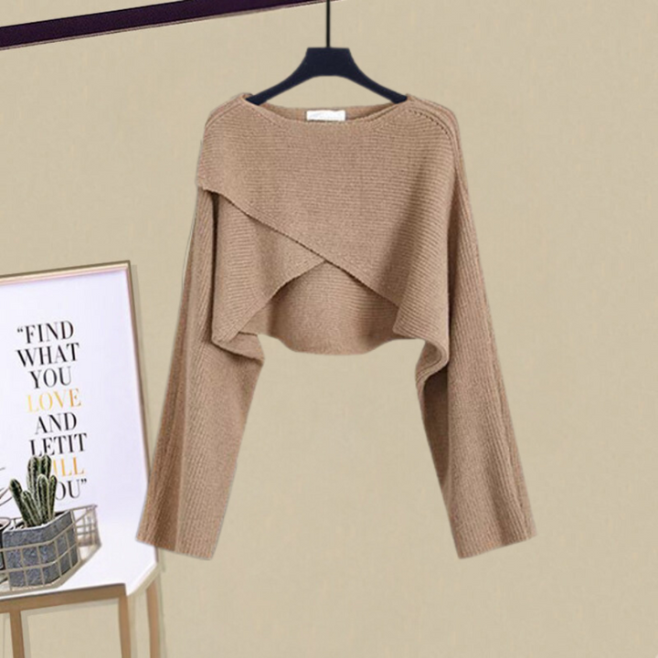 LENI - Ensemble de Robe Tricot Élégant